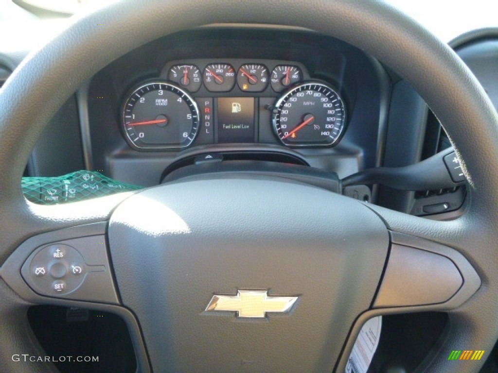 2017 Chevrolet Silverado 1500 WT Regular Cab 4x4 Gauges Photo #117169918