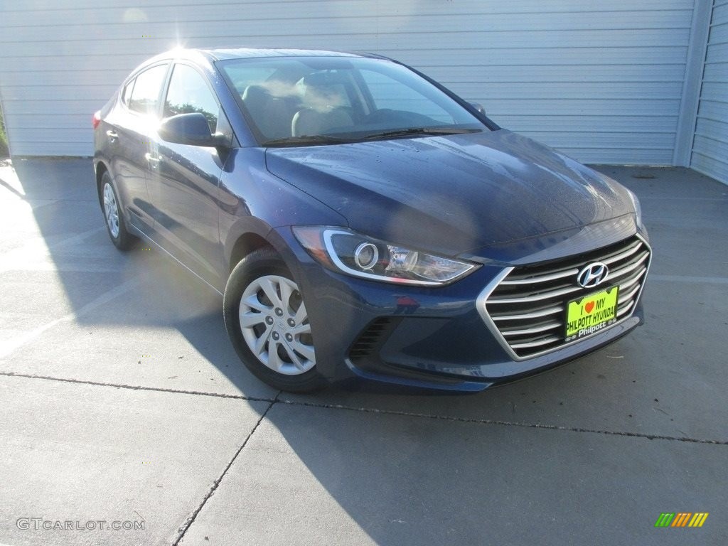 Lakeside Blue Hyundai Elantra