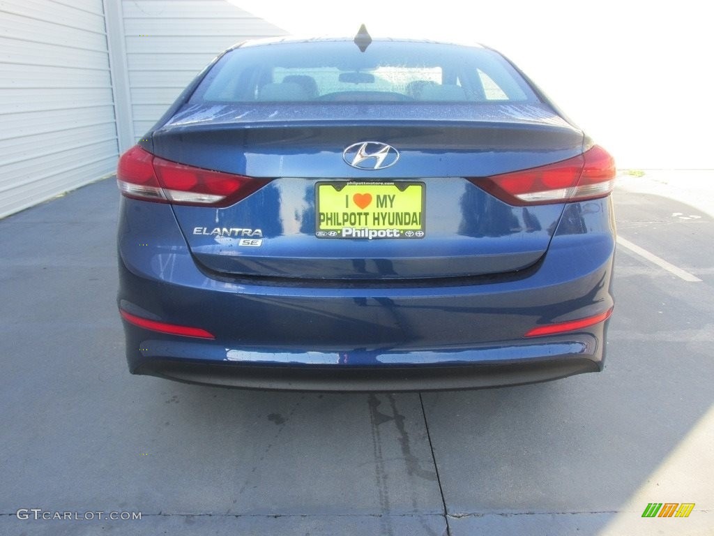 2017 Elantra SE - Lakeside Blue / Gray photo #5