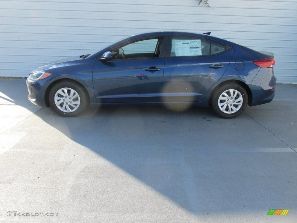 2017 Elantra SE - Lakeside Blue / Gray photo #6