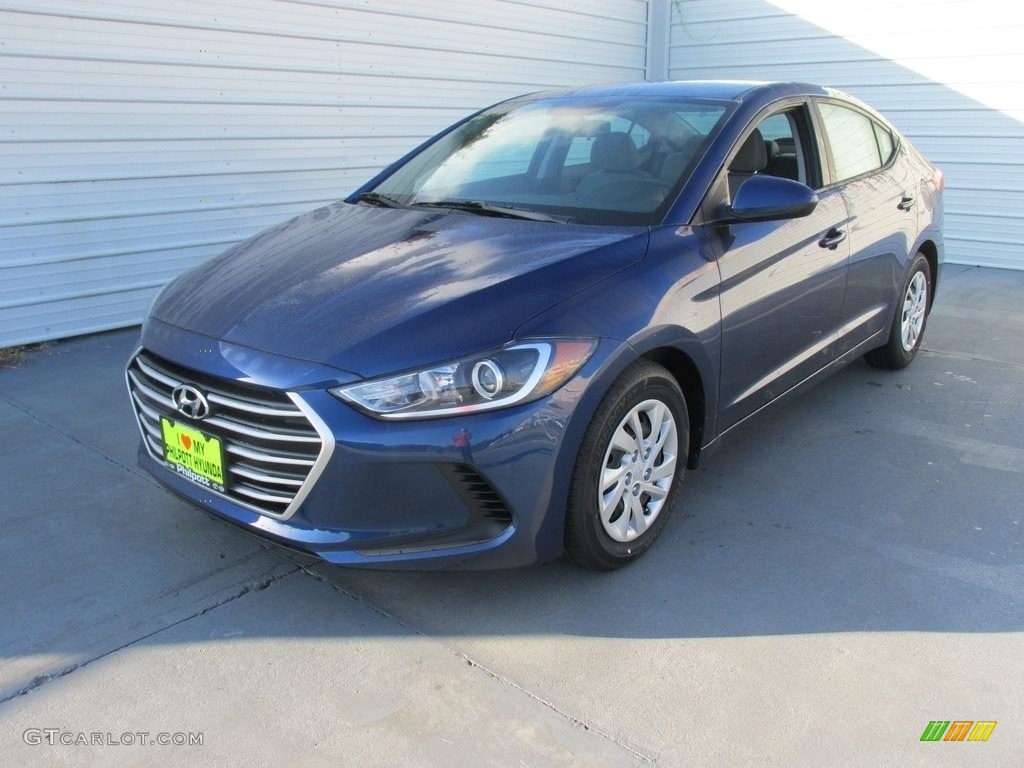 2017 Elantra SE - Lakeside Blue / Gray photo #7