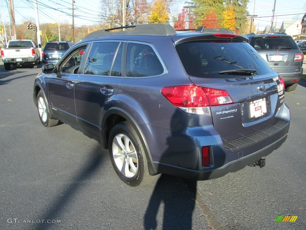 2014 Outback 2.5i Limited - Twilight Blue Metallic / Black photo #8