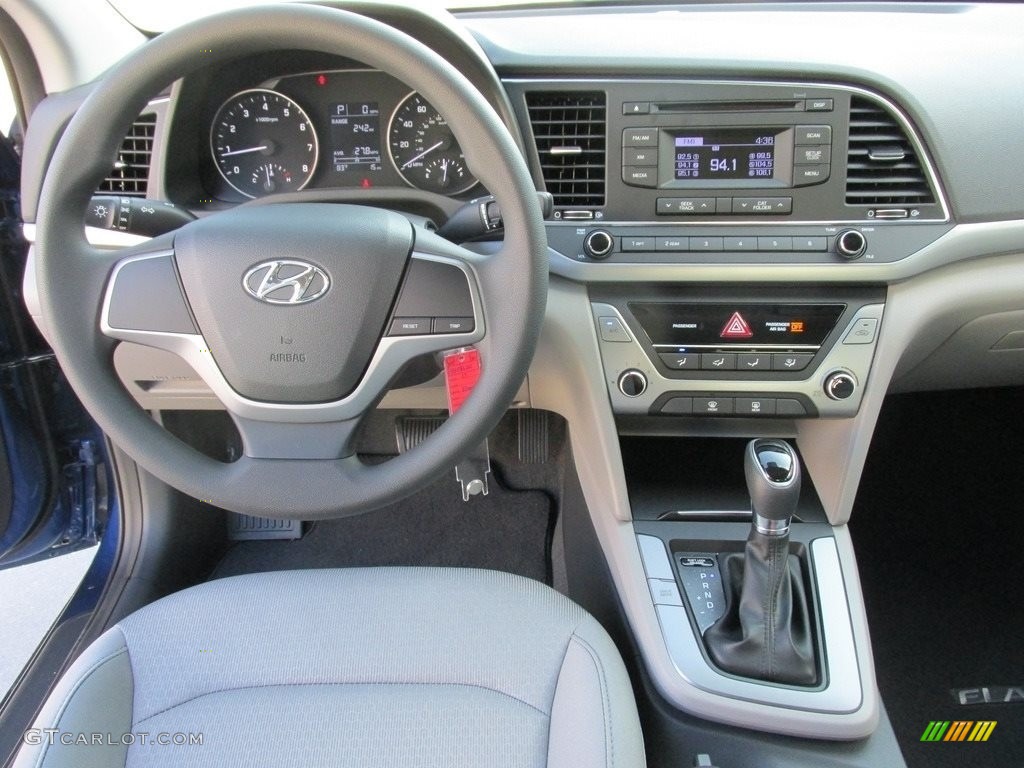 2017 Elantra SE - Lakeside Blue / Gray photo #23