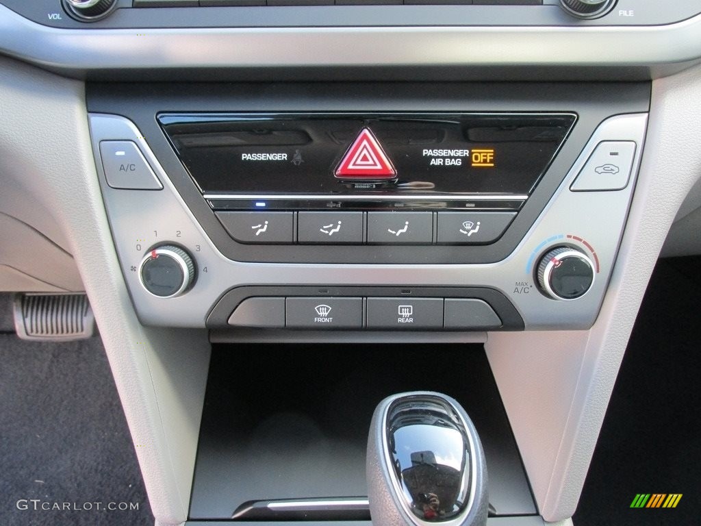 2017 Elantra SE - Lakeside Blue / Gray photo #26