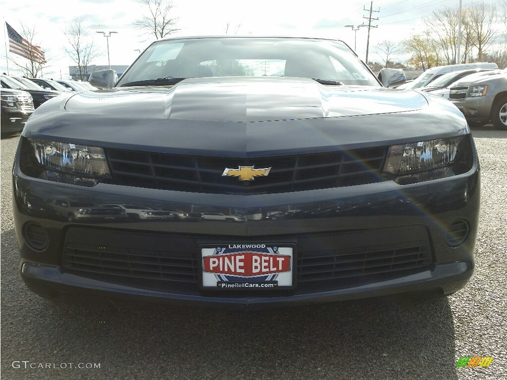 2014 Camaro LS Coupe - Blue Ray Metallic / Black photo #2