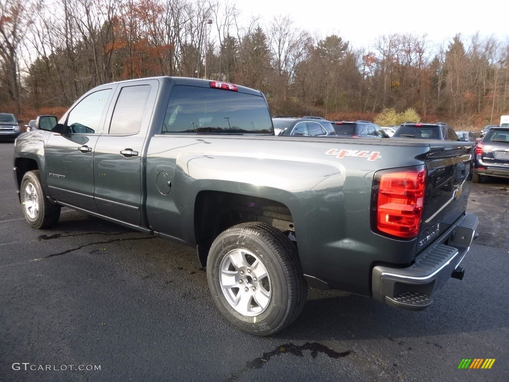 2017 Silverado 1500 LT Double Cab 4x4 - Graphite Metallic / Jet Black photo #7