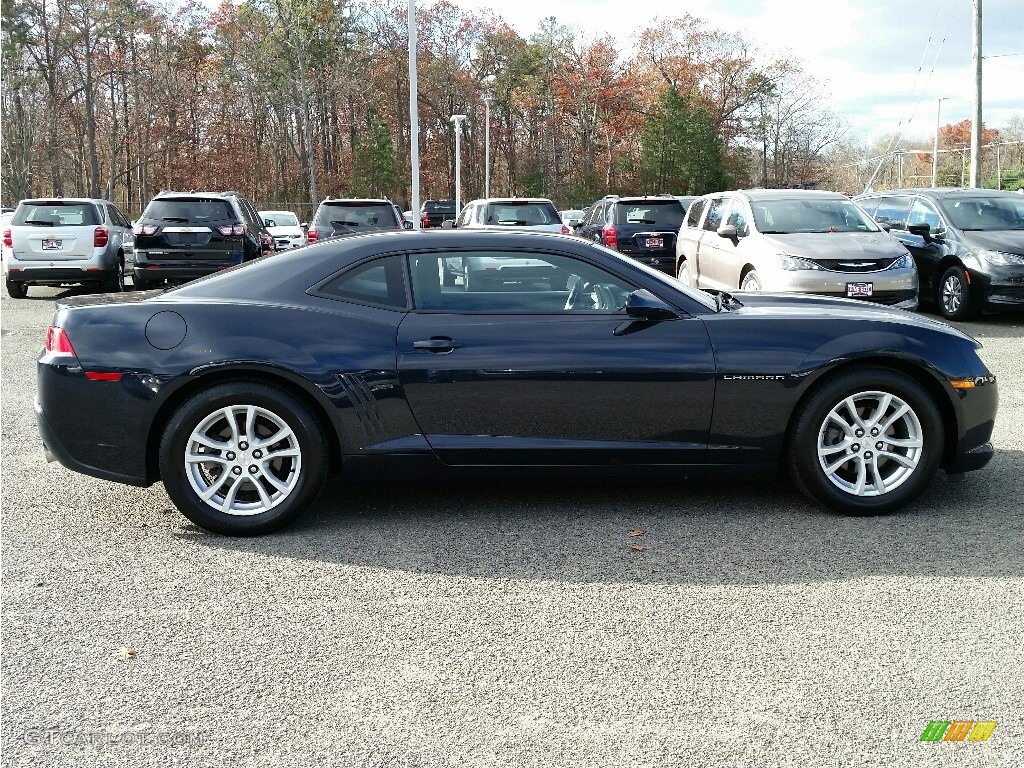 2014 Camaro LS Coupe - Blue Ray Metallic / Black photo #5