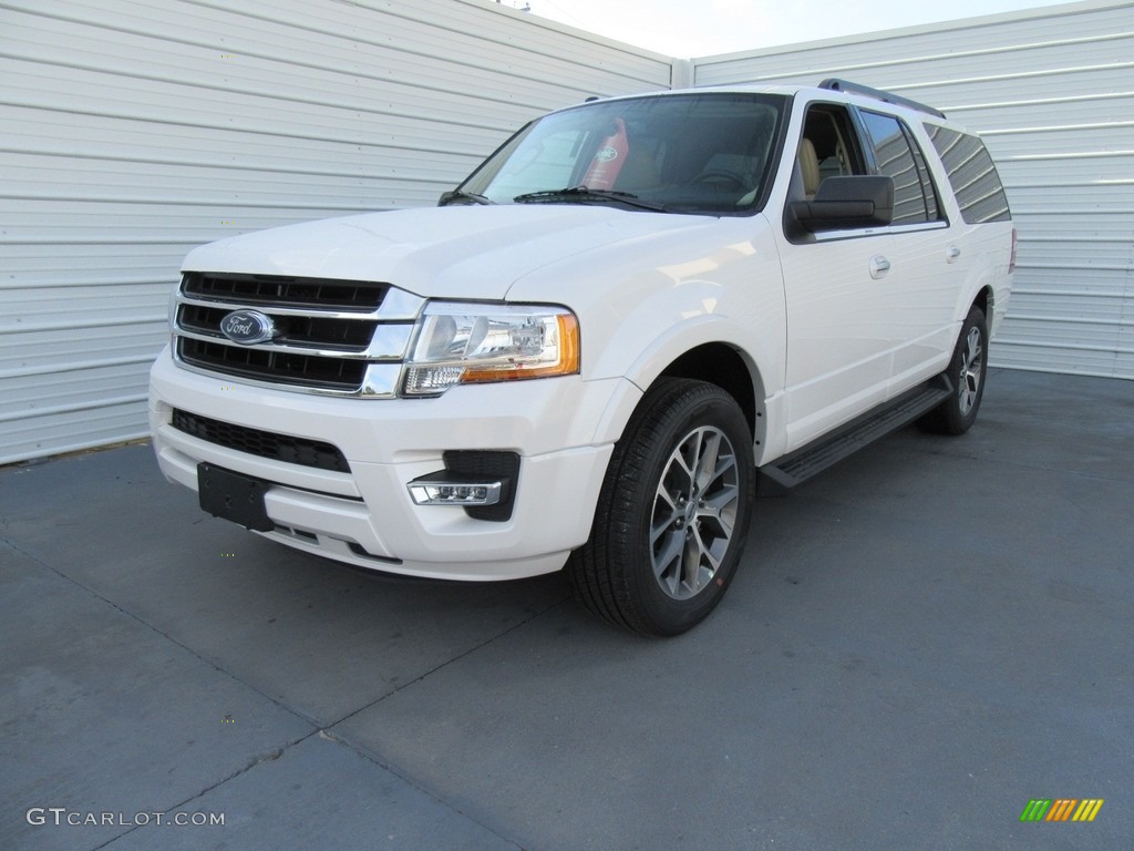 White Platinum 2017 Ford Expedition EL XLT Exterior Photo #117171802