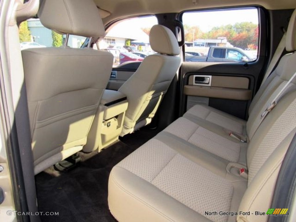 2010 F150 XLT SuperCrew 4x4 - Pueblo Gold Metallic / Tan photo #13