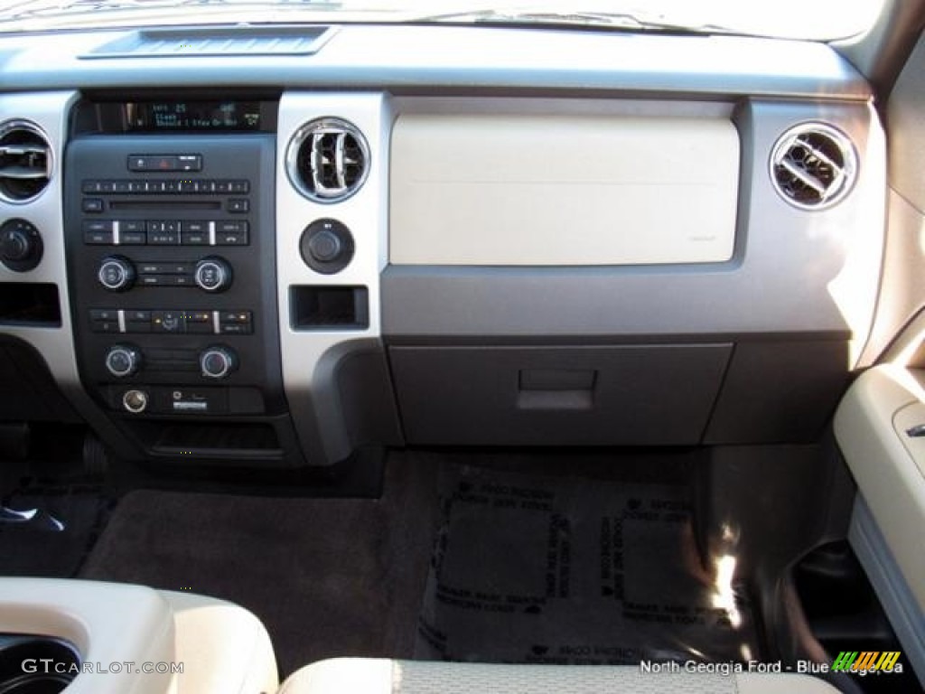 2010 F150 XLT SuperCrew 4x4 - Pueblo Gold Metallic / Tan photo #18