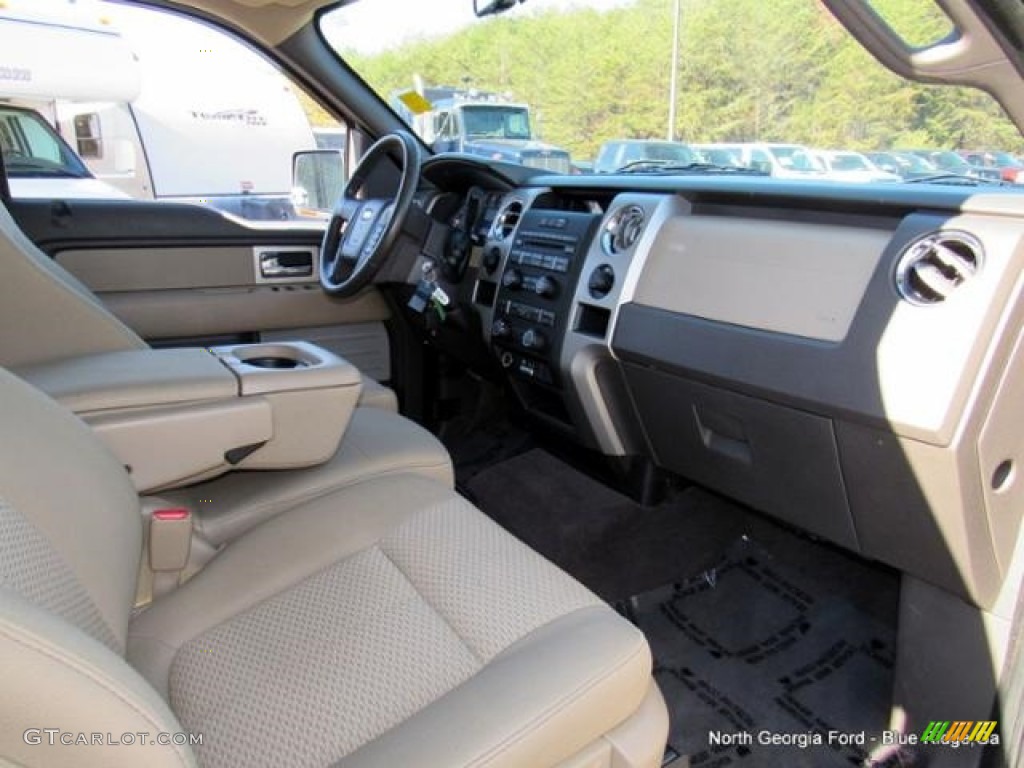 2010 F150 XLT SuperCrew 4x4 - Pueblo Gold Metallic / Tan photo #29