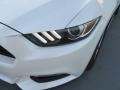 2017 White Platinum Ford Mustang V6 Coupe  photo #9