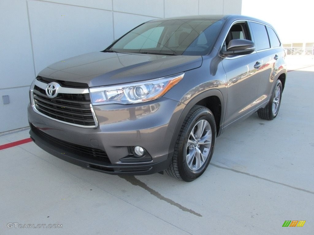 Predawn Gray Mica 2016 Toyota Highlander LE Plus Exterior Photo #117174673