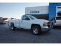 2017 Summit White Chevrolet Silverado 1500 WT Regular Cab  photo #1