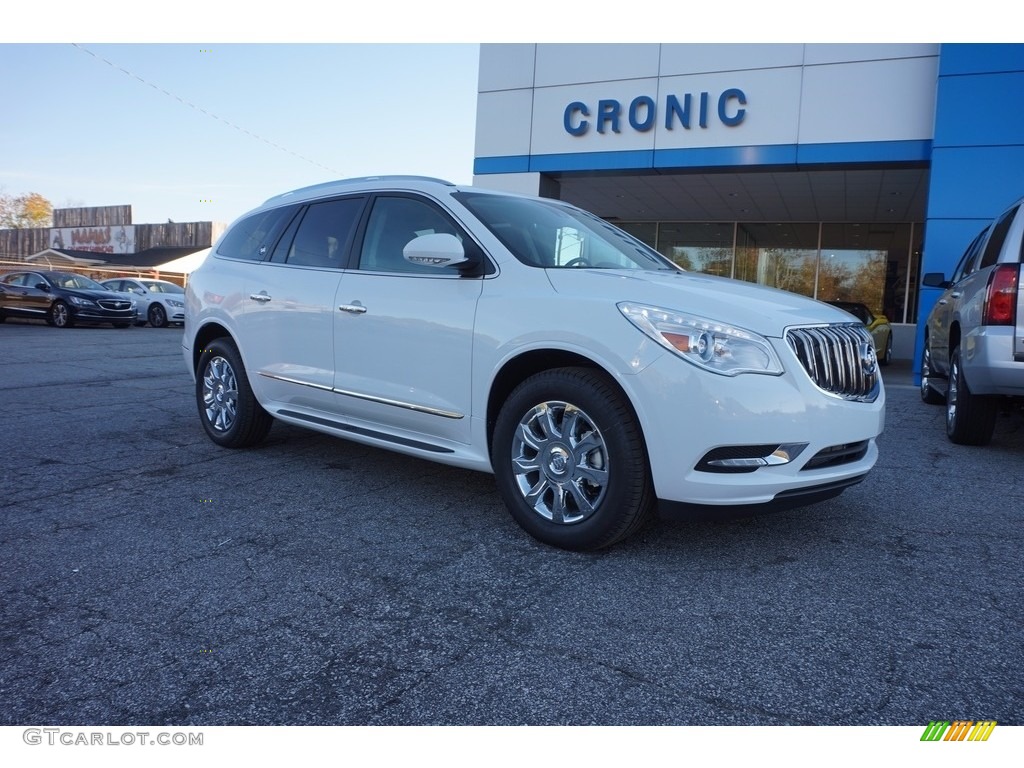 2017 Enclave Premium - Summit White / Ebony/Ebony photo #1