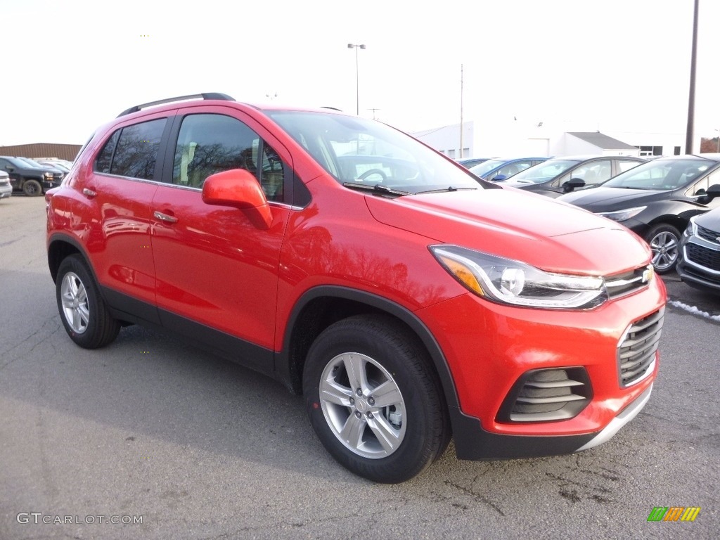 2017 Trax LT AWD - Red Hot / Jet Black photo #3