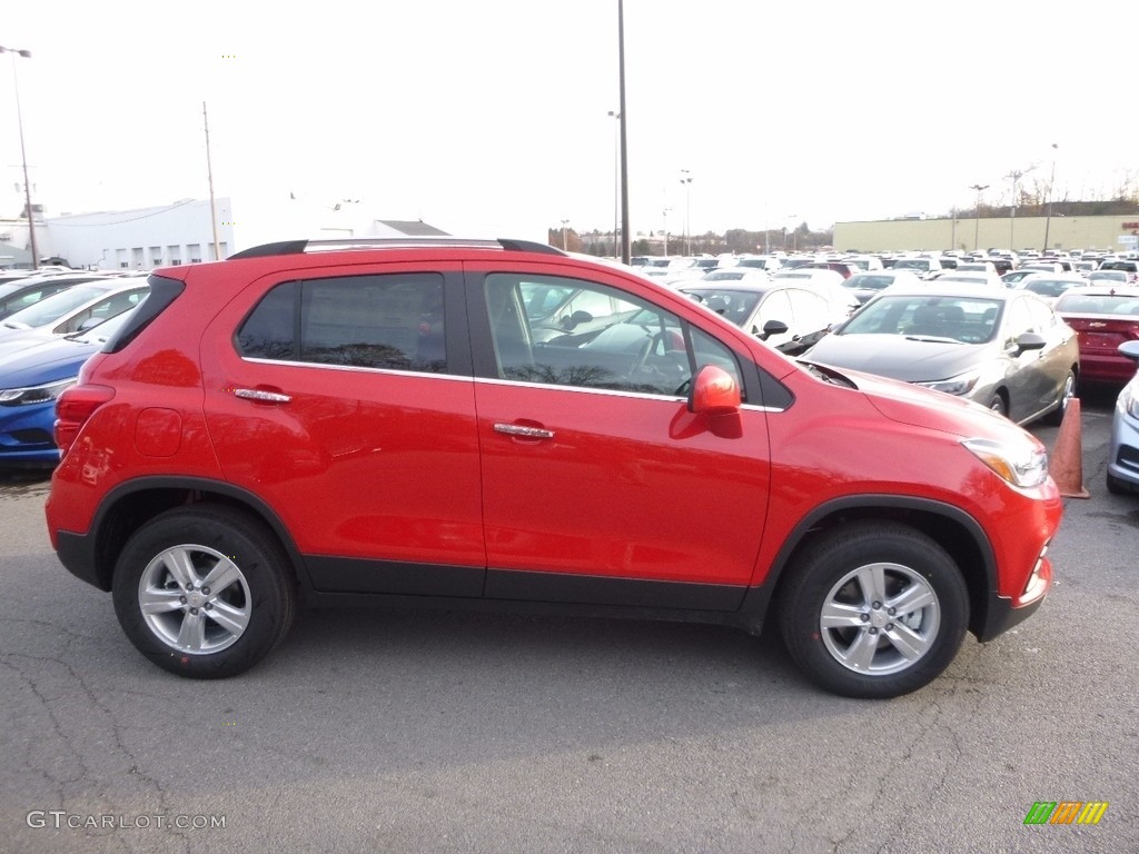 2017 Trax LT AWD - Red Hot / Jet Black photo #4