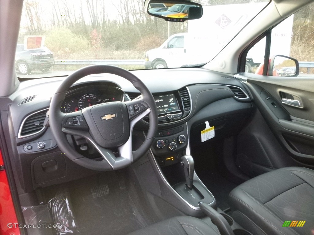 Jet Black Interior 2017 Chevrolet Trax LT AWD Photo #117177355