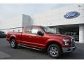 2017 Ruby Red Ford F150 XLT SuperCab  photo #1