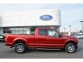 2017 Ruby Red Ford F150 XLT SuperCab  photo #2