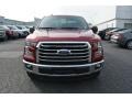 2017 Ruby Red Ford F150 XLT SuperCab  photo #4