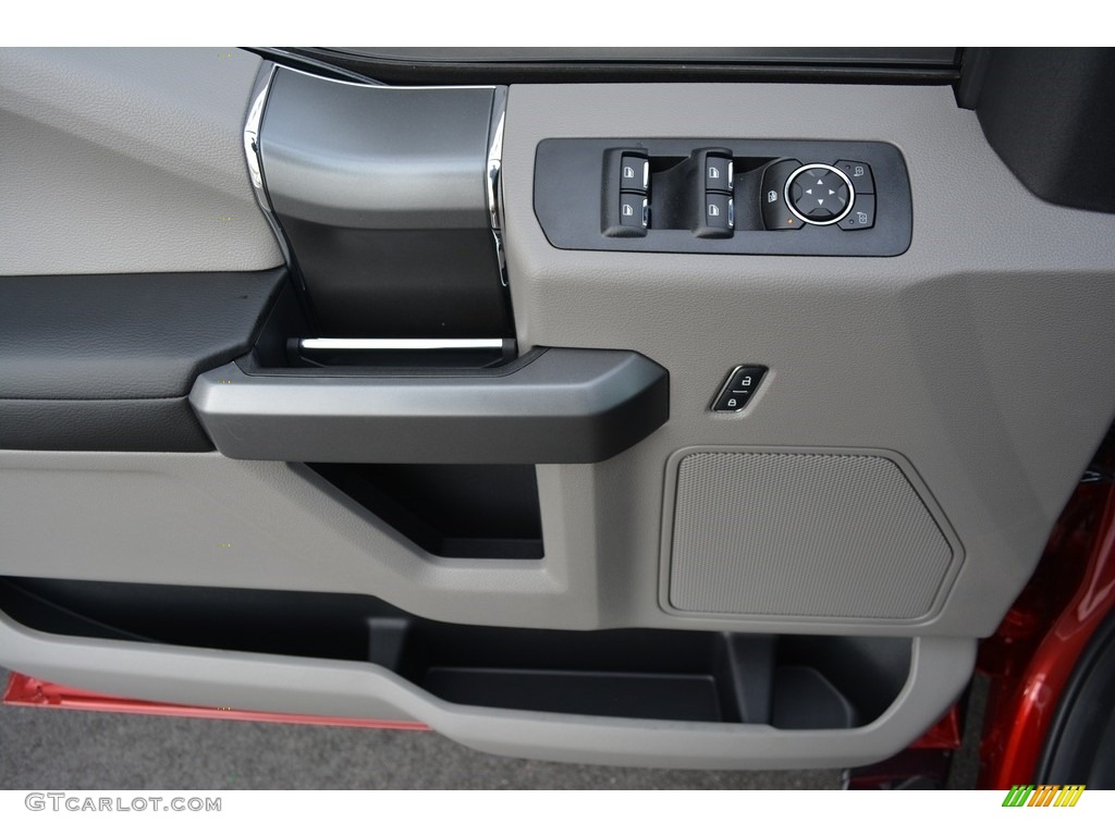 2017 F150 XLT SuperCab - Ruby Red / Earth Gray photo #5
