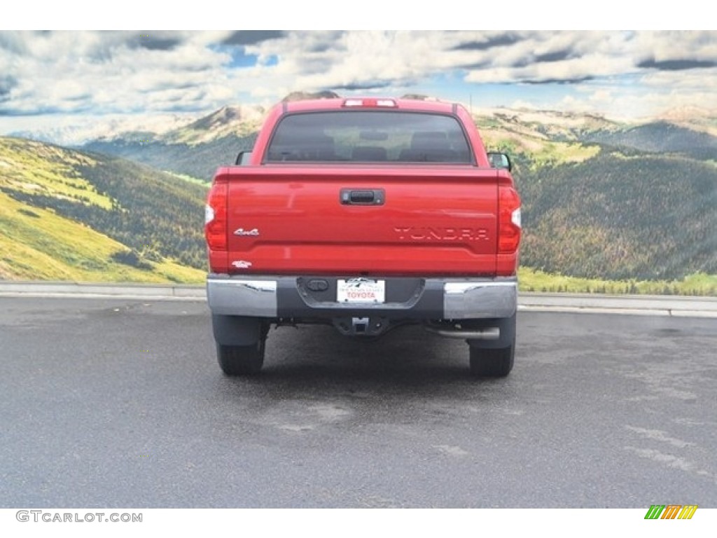 2017 Tundra SR5 CrewMax 4x4 - Barcelona Red Metallic / Black photo #4