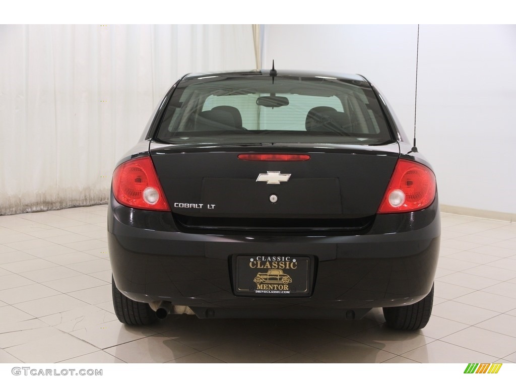 2009 Cobalt LT Sedan - Black / Ebony photo #13