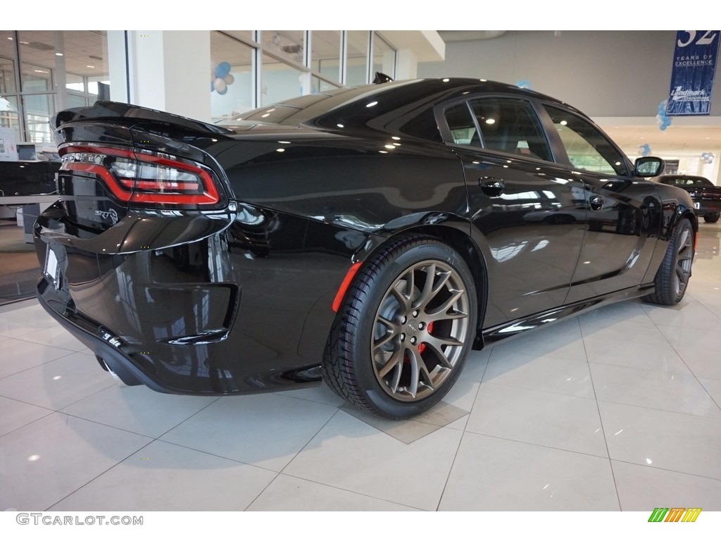 Pitch-Black 2017 Dodge Charger SRT Hellcat Exterior Photo #117181576