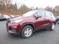 2017 Crimson Metallic Chevrolet Trax LS AWD  photo #1