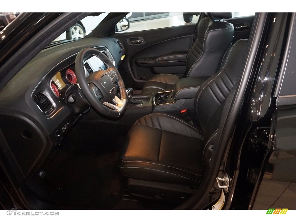 Black Interior 2017 Dodge Charger SRT Hellcat Photo #117181678