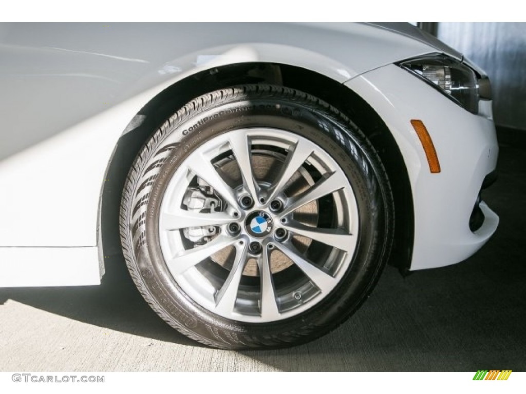 2017 3 Series 320i Sedan - Alpine White / Venetian Beige/Black photo #9