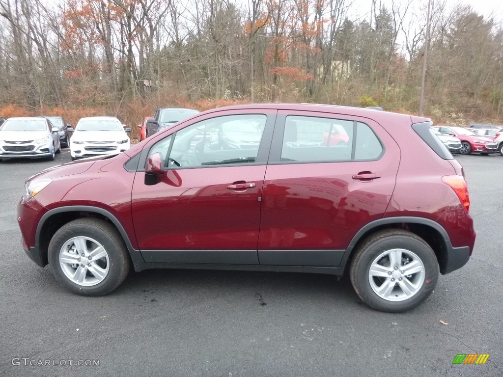 Crimson Metallic 2017 Chevrolet Trax LS AWD Exterior Photo #117181807