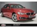 2017 Melbourne Red Metallic BMW 3 Series 330i Sedan  photo #1