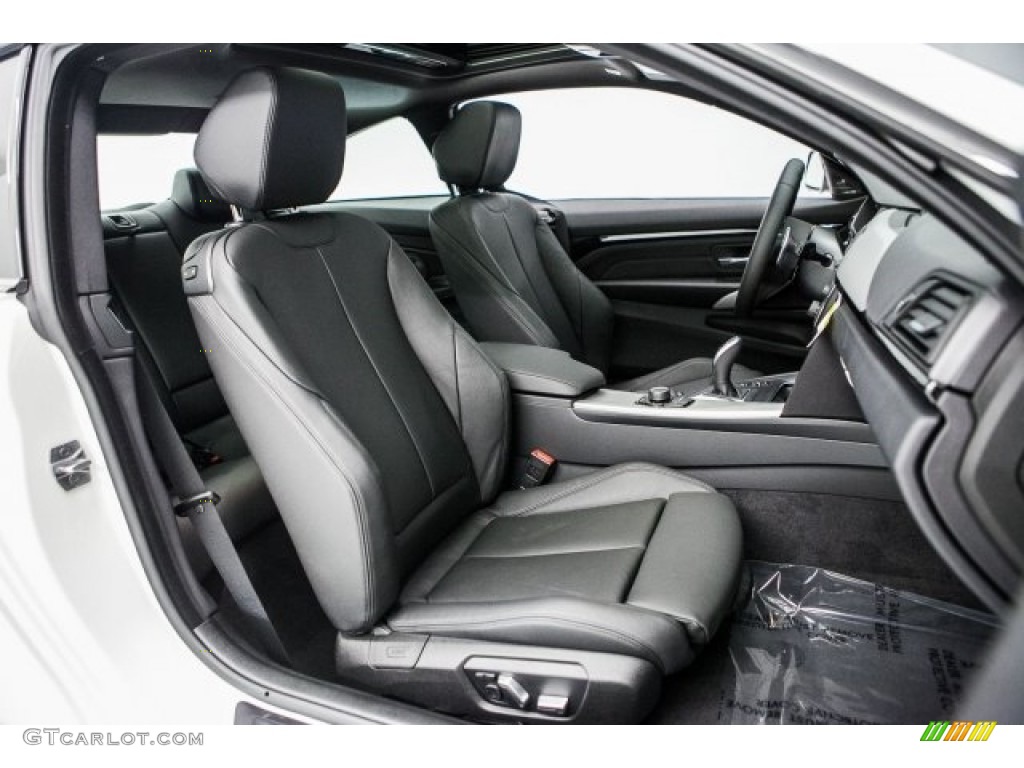 Black Interior 2017 BMW 4 Series 440i Coupe Photo #117184037