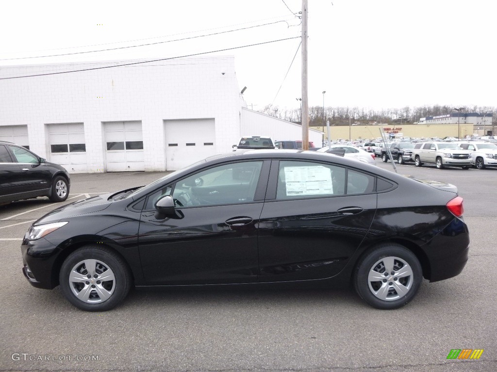 2017 Cruze LS - Mosaic Black Metallic / Jet Black photo #9