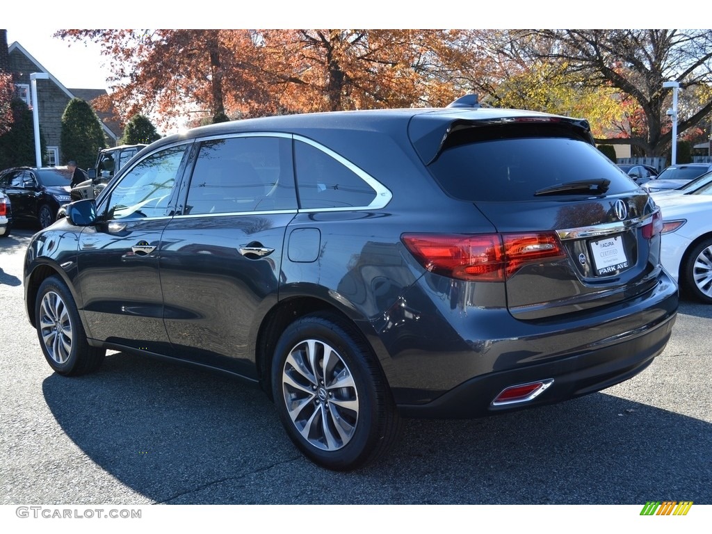 2016 MDX SH-AWD Technology - Graphite Luster Metallic / Ebony photo #5