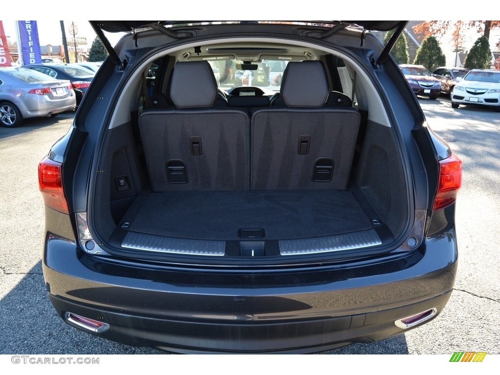 2016 MDX SH-AWD Technology - Graphite Luster Metallic / Ebony photo #23