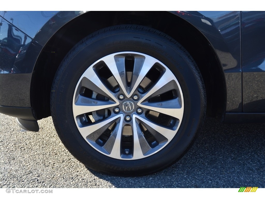 2016 MDX SH-AWD Technology - Graphite Luster Metallic / Ebony photo #33