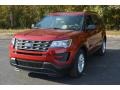 2017 Ruby Red Ford Explorer FWD  photo #8