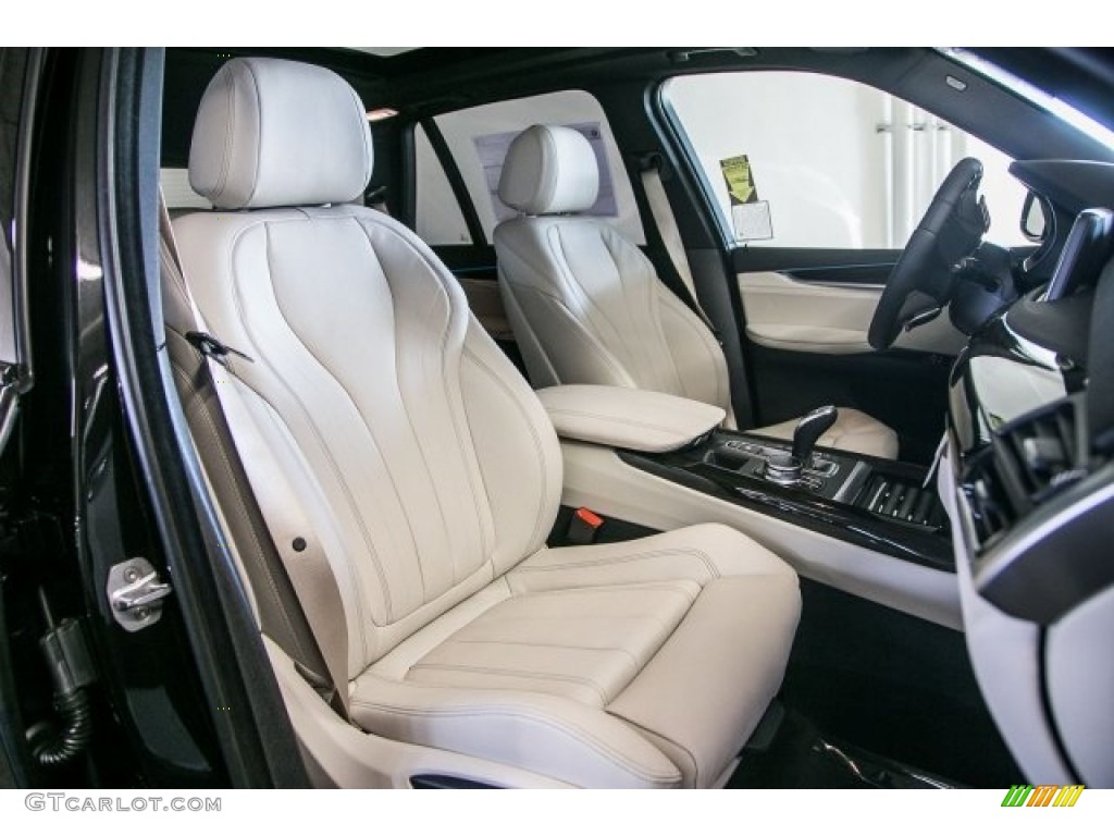 Ivory White/Black Interior 2017 BMW X5 sDrive35i Photo #117187027