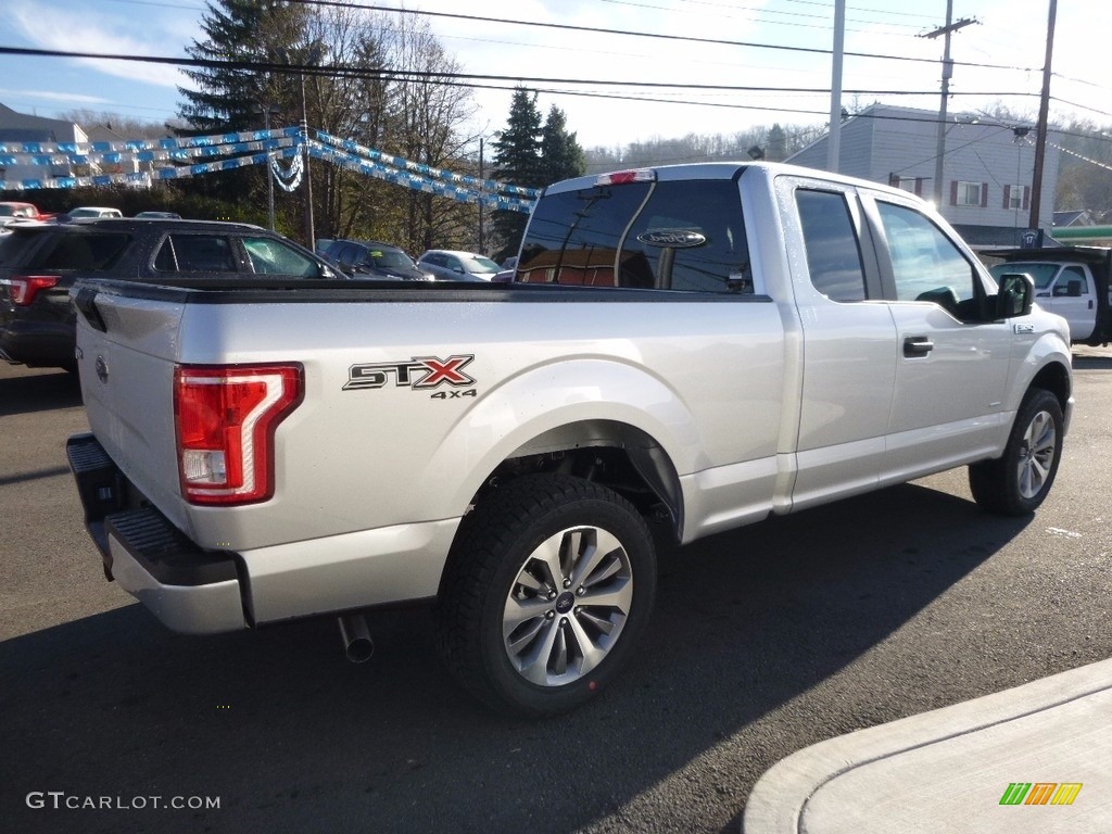 Ingot Silver 2017 Ford F150 XL SuperCab 4x4 Exterior Photo #117187924