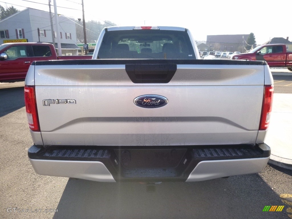 2017 F150 XL SuperCab 4x4 - Ingot Silver / Black photo #7
