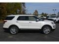 2017 White Platinum Ford Explorer Limited  photo #2