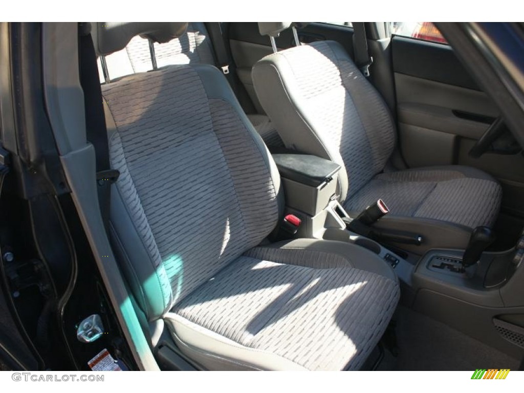 2004 Forester 2.5 XS - Java Black Pearl / Gray photo #51