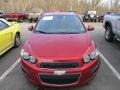 2012 Victory Red Chevrolet Sonic LS Hatch  photo #2