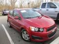 2012 Victory Red Chevrolet Sonic LS Hatch  photo #3