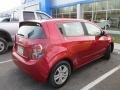 2012 Victory Red Chevrolet Sonic LS Hatch  photo #4