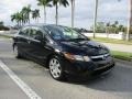 Nighthawk Black Pearl - Civic LX Sedan Photo No. 7
