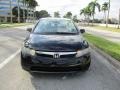 Nighthawk Black Pearl - Civic LX Sedan Photo No. 8